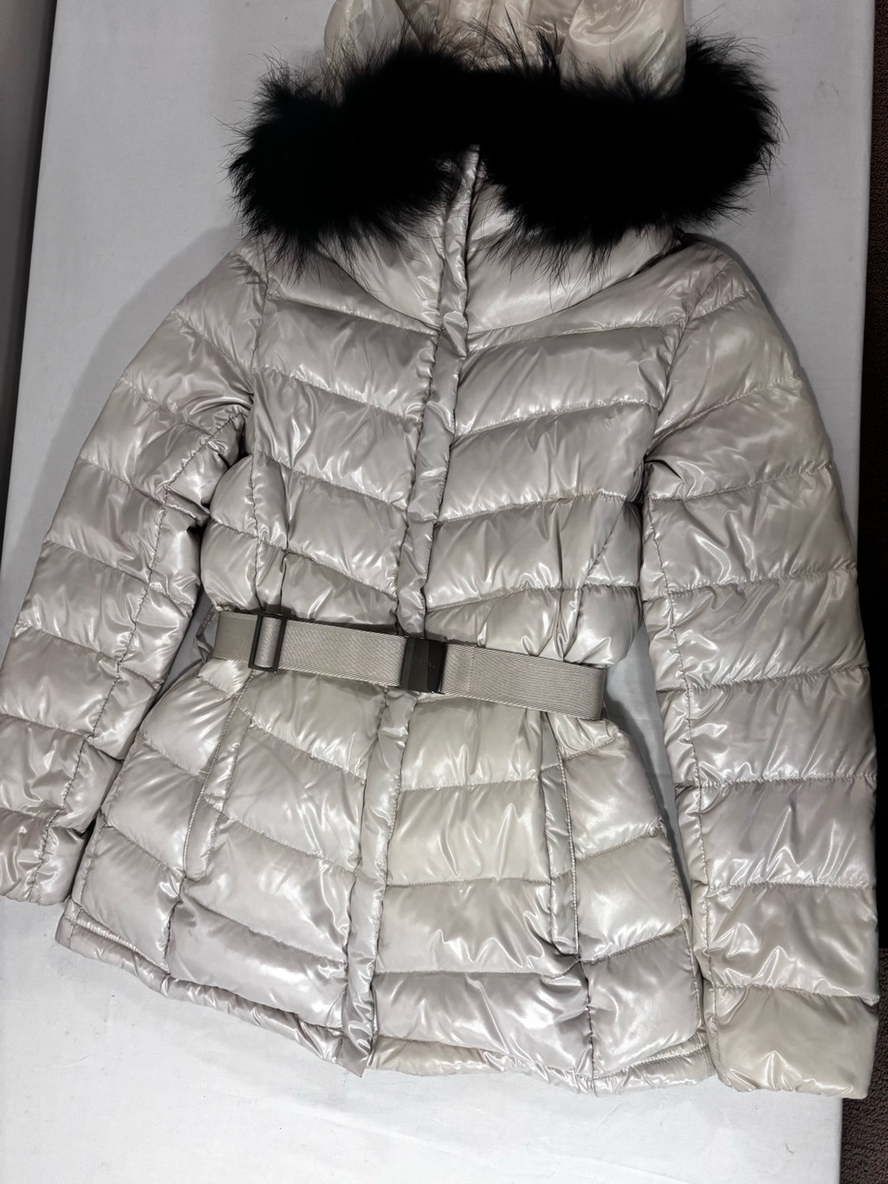 Weekend Max Mara Belted Down Puffer Coat – Size 38 / US 8 - Picture 4 of 8